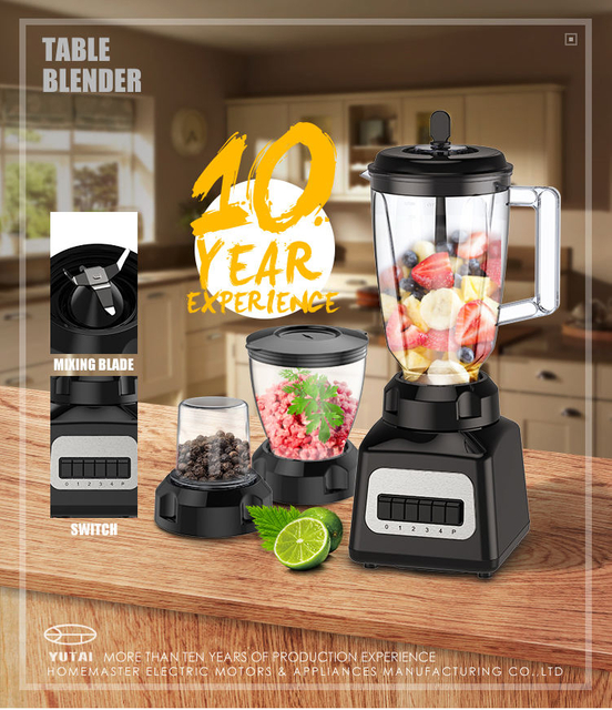 4 سرعات خلاط طعام تجاري، مفرمة، مطحنة